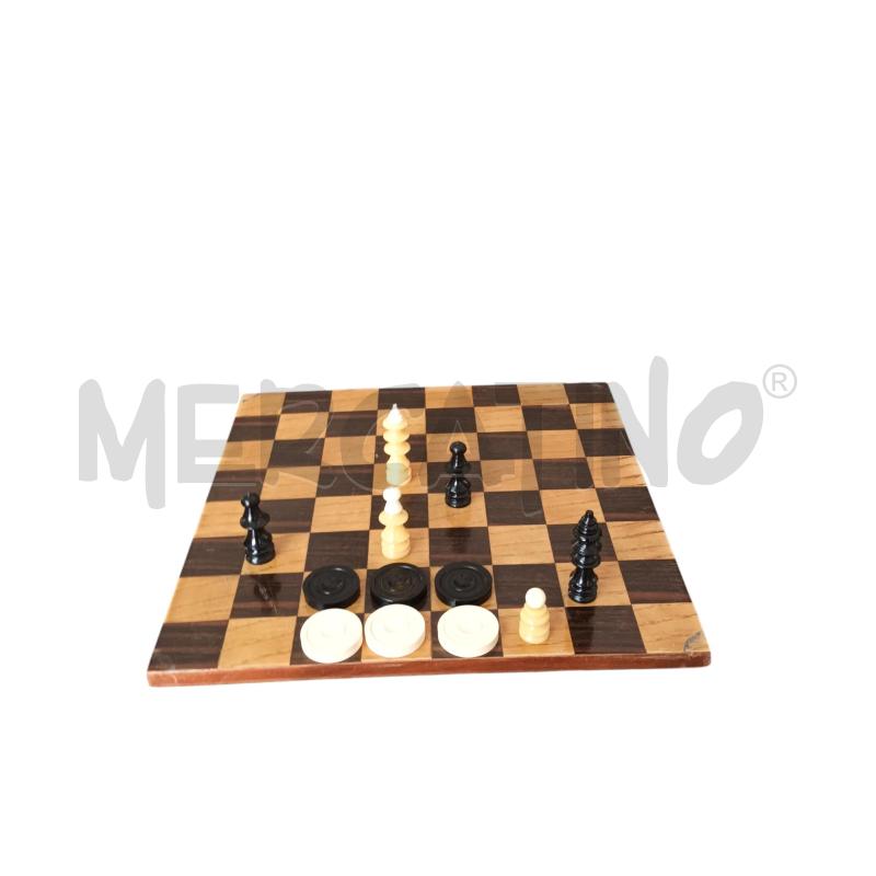 COFANETTO DA GIOCO LEGNO ROULETTE SCACCHI | Mercatino dell'Usato Napoli 4