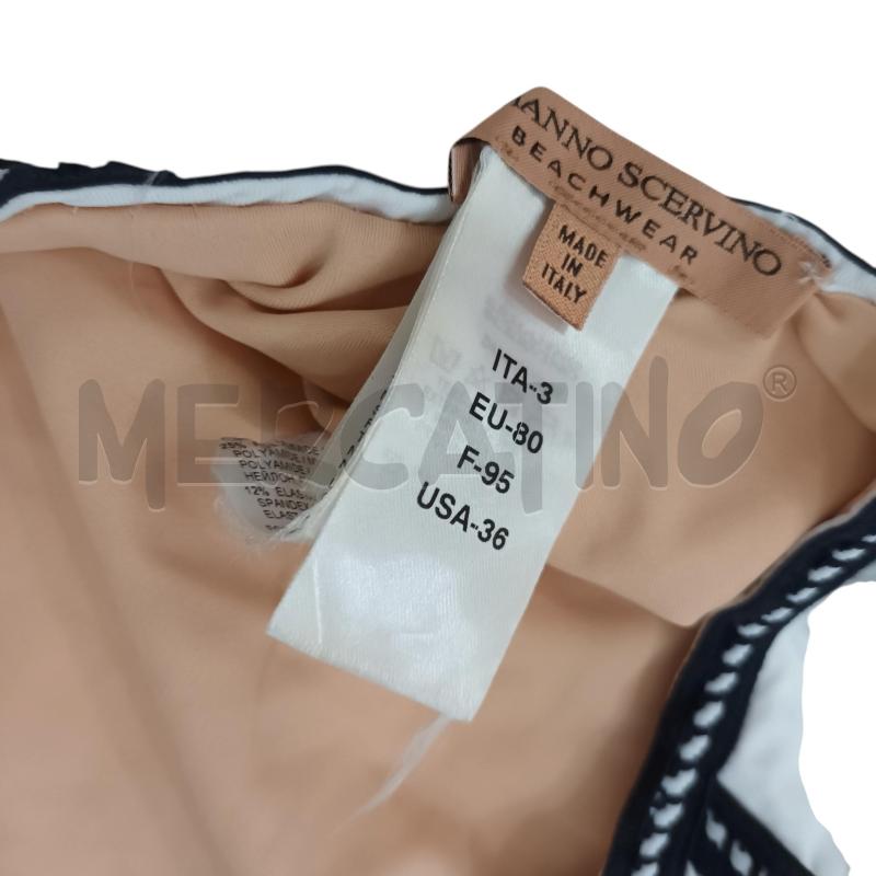 COSTUME DONNA ERMANNO SCERVINO BIANCO VERDE | Mercatino dell'Usato Napoli 4