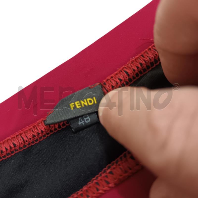 COSTUME UOMO FENDI ROSSO  | Mercatino dell'Usato Napoli 3