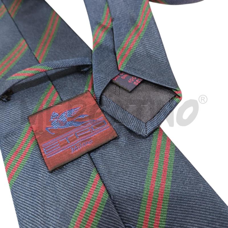 CRAVATTA ETRO' BLU RIGO COL VERDE | Mercatino dell'Usato Napoli 4