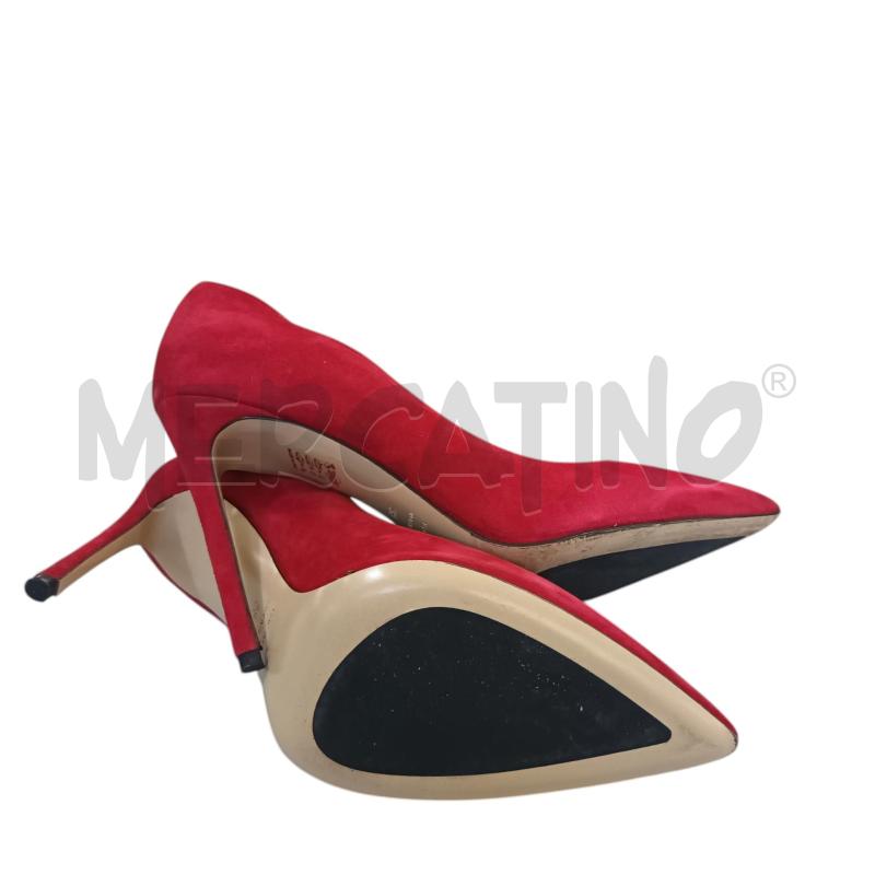 DECOLLETE CASUCCI ROSSO VELLUTINO | Mercatino dell'Usato Napoli 5