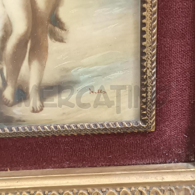 DIPINTO DONNA CON CIGNO  | Mercatino dell'Usato Napoli 5