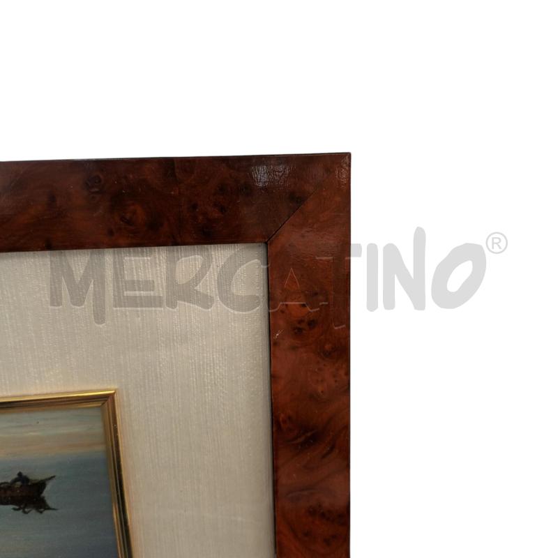 DIPINTO GRUPPO BARCHE CORNICE RADICA | Mercatino dell'Usato Napoli 2