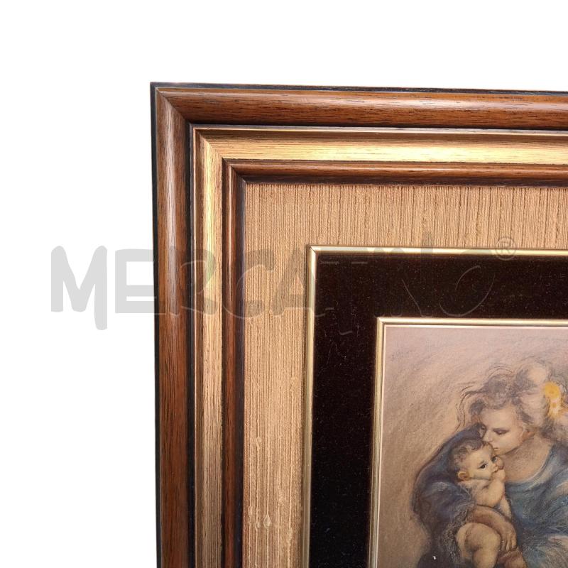 DIPINTO SU LAMINA MAMMA DI ANGELICA CORNICE  | Mercatino dell'Usato Napoli 2