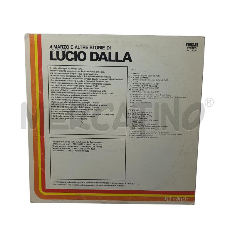 DISCO 33 GIRI LUCIO DALLA  | Mercatino dell'Usato Napoli 2