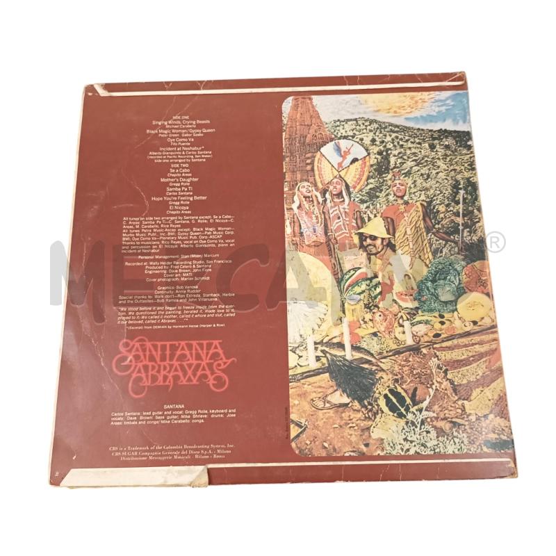 DISCO 33 GIRI SANTANA ABRAXAS | Mercatino dell'Usato Napoli 2