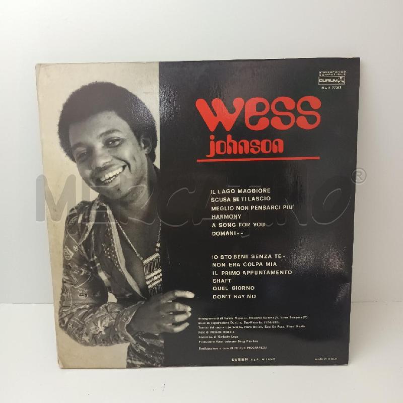 DISCO 33 GIRI WESS JOHNSON | Mercatino dell'Usato Napoli 2