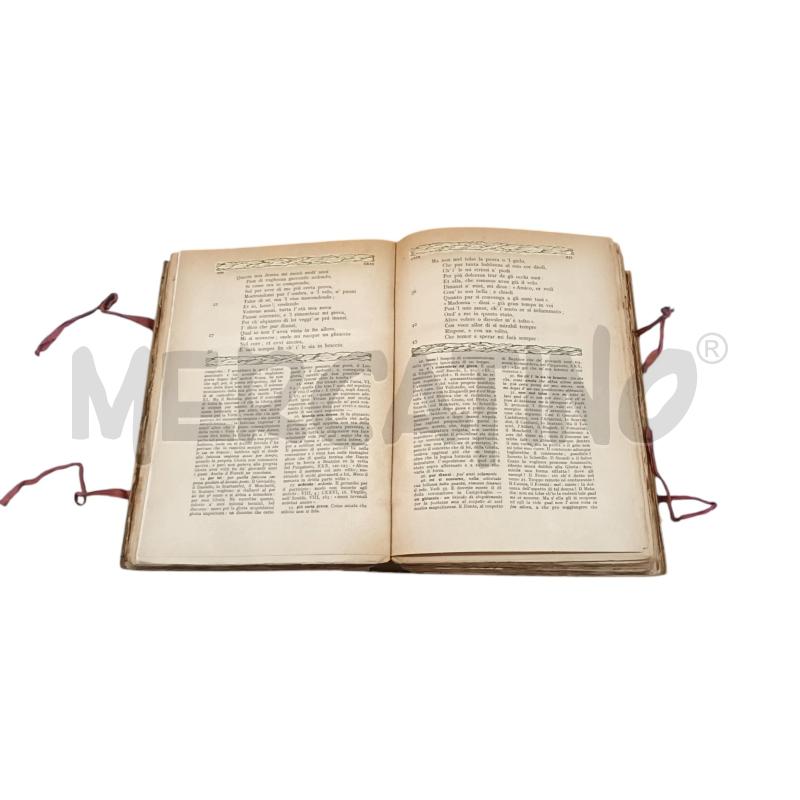 FRANCESWCO PETRARCA LE RIME SPARSE COMMENTATE DA EZIO CHIORBOLI | Mercatino dell'Usato Napoli 4