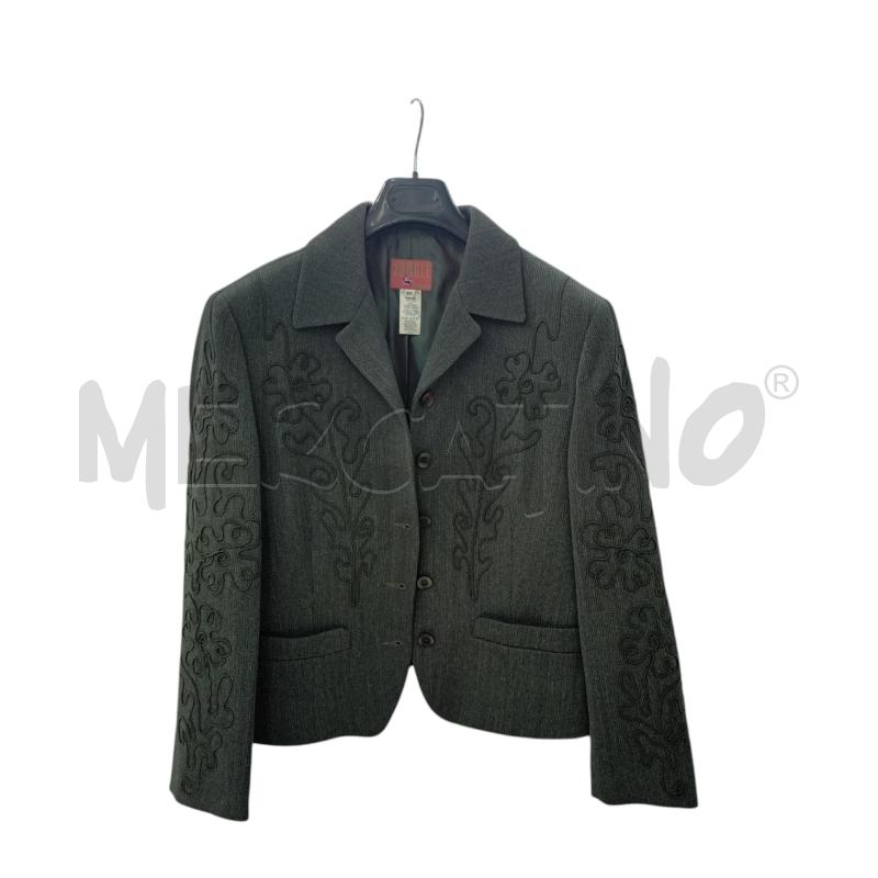 GIACCA DONNA JUNGLE KENZO VERDE FIORI RILIEVO | Mercatino dell'Usato Napoli 1