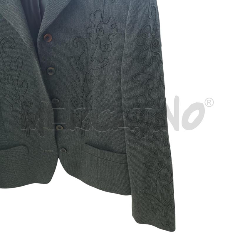 GIACCA DONNA JUNGLE KENZO VERDE FIORI RILIEVO | Mercatino dell'Usato Napoli 4