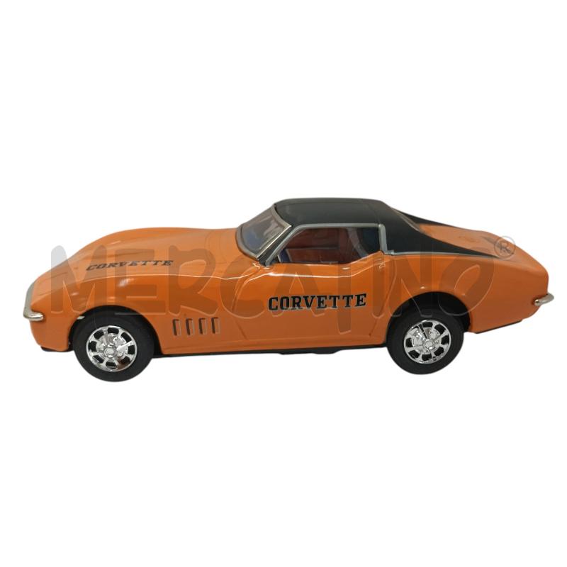 GIOCO DI LATTA BATTERIE CORVETTE ARANCIONE NERA | Mercatino dell'Usato Napoli 2