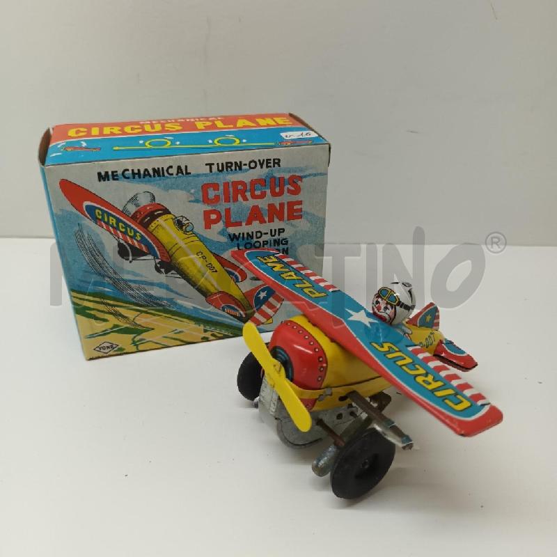 GIOCO DI LATTA CORDA AEREO CIRCUS PLANE | Mercatino dell'Usato Napoli 1