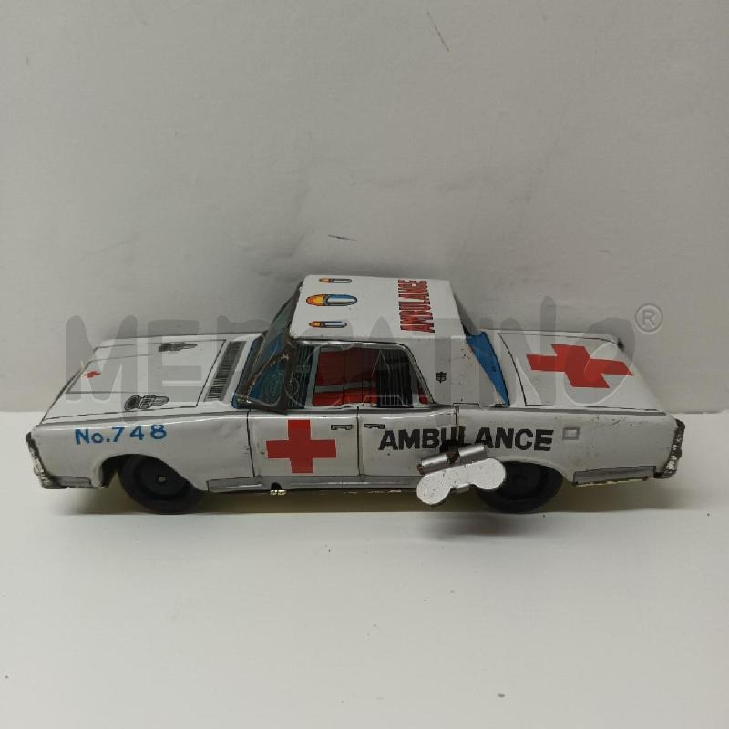GIOCO DI LATTA CORDA AUTO AMBULANCE | Mercatino dell'Usato Napoli 2