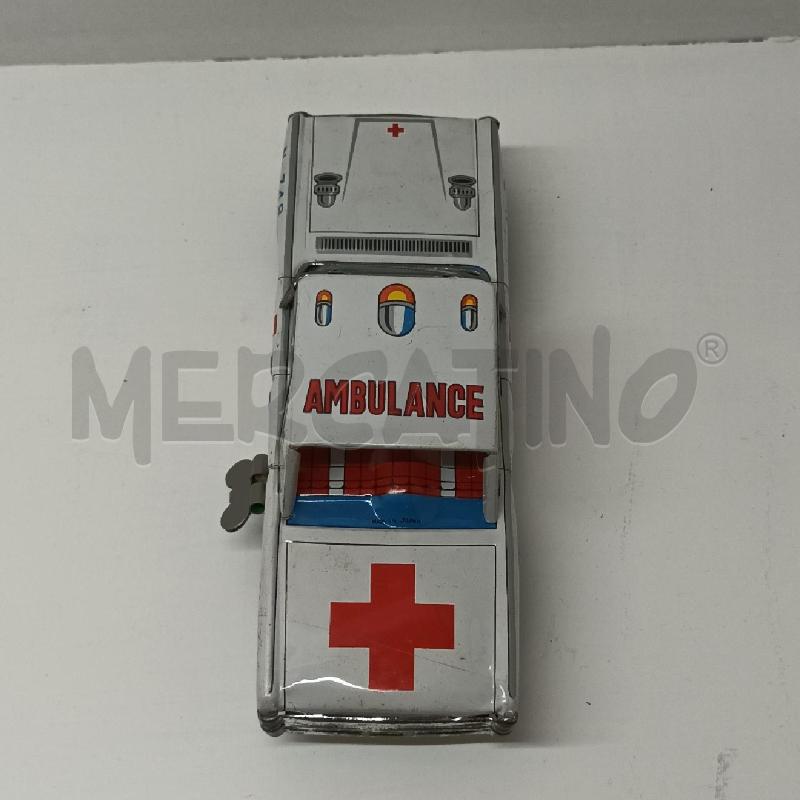 GIOCO DI LATTA CORDA AUTO AMBULANCE | Mercatino dell'Usato Napoli 3