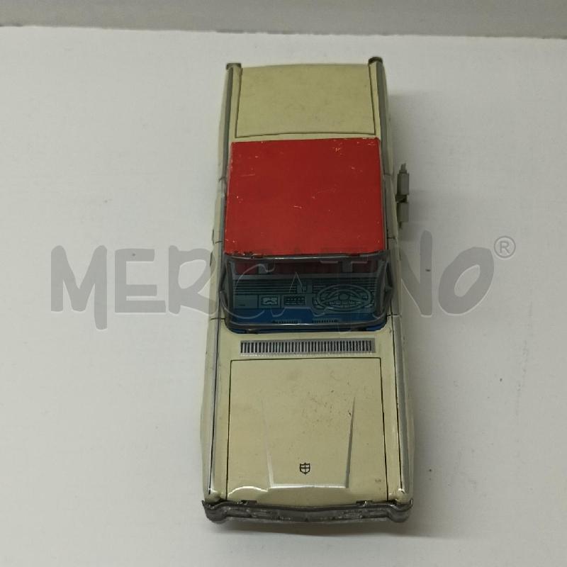 GIOCO DI LATTA CORDA AUTO BEIGE ROSSA | Mercatino dell'Usato Napoli 2