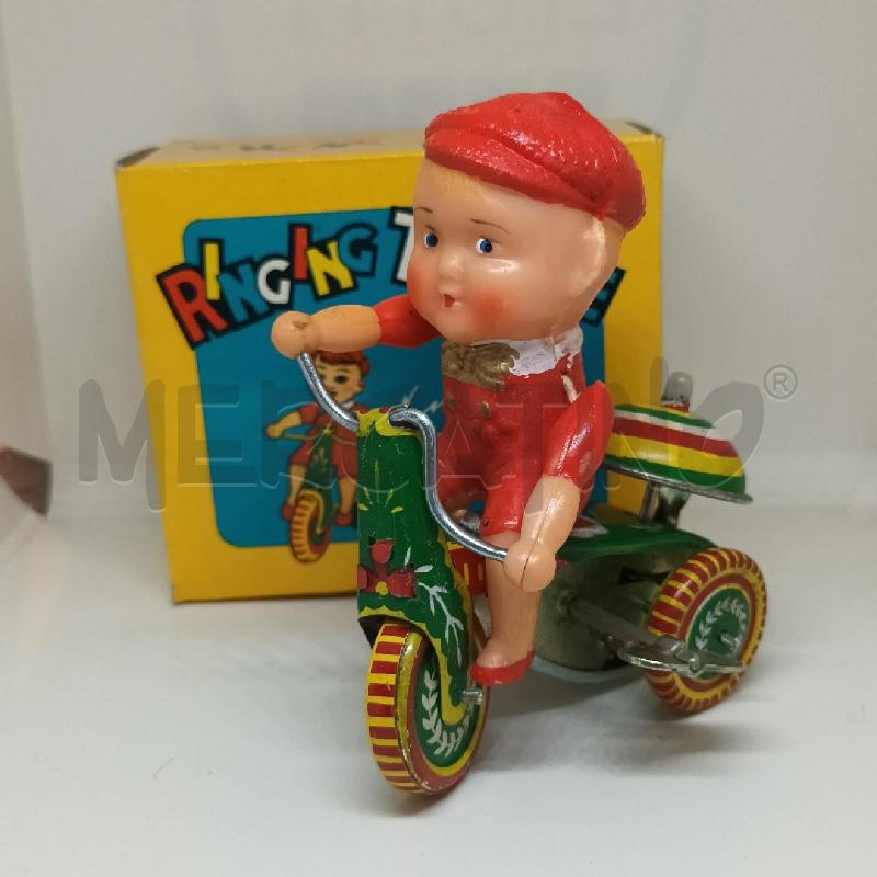 GIOCO DI LATTA CORDA RINGING TRICICLO | Mercatino dell'Usato Napoli 1