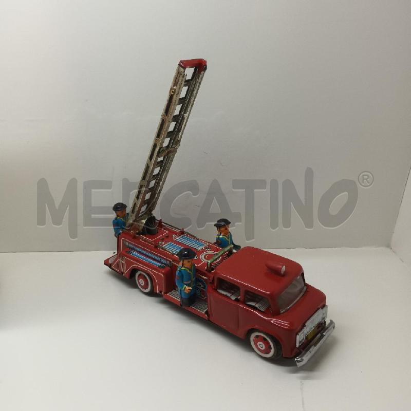 GIOCO DI LATTA FRIZIONE CAMION POMPIERI FIRE TRUCK | Mercatino dell'Usato Napoli 2