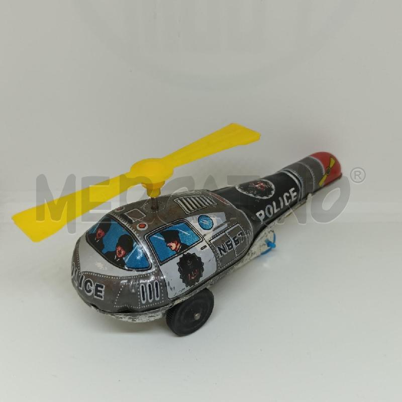 GIOCO DI LATTA FRIZIONE ELICOTTERO POLICE | Mercatino dell'Usato Napoli 1