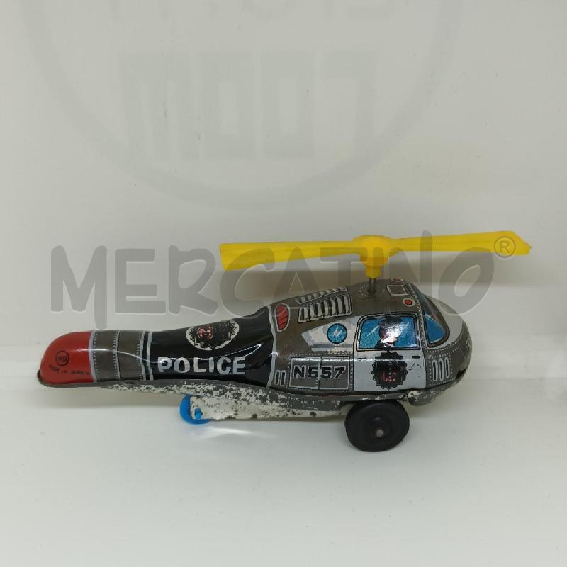 GIOCO DI LATTA FRIZIONE ELICOTTERO POLICE | Mercatino dell'Usato Napoli 4