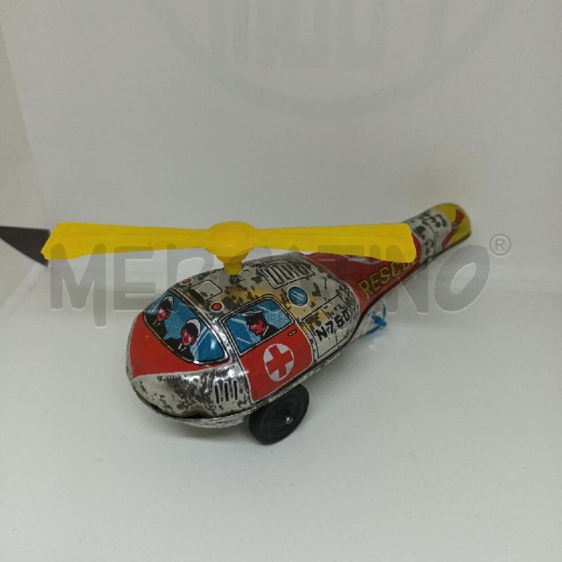 GIOCO DI LATTA FRIZIONE ELICOTTERO RESCUE | Mercatino dell'Usato Napoli 1