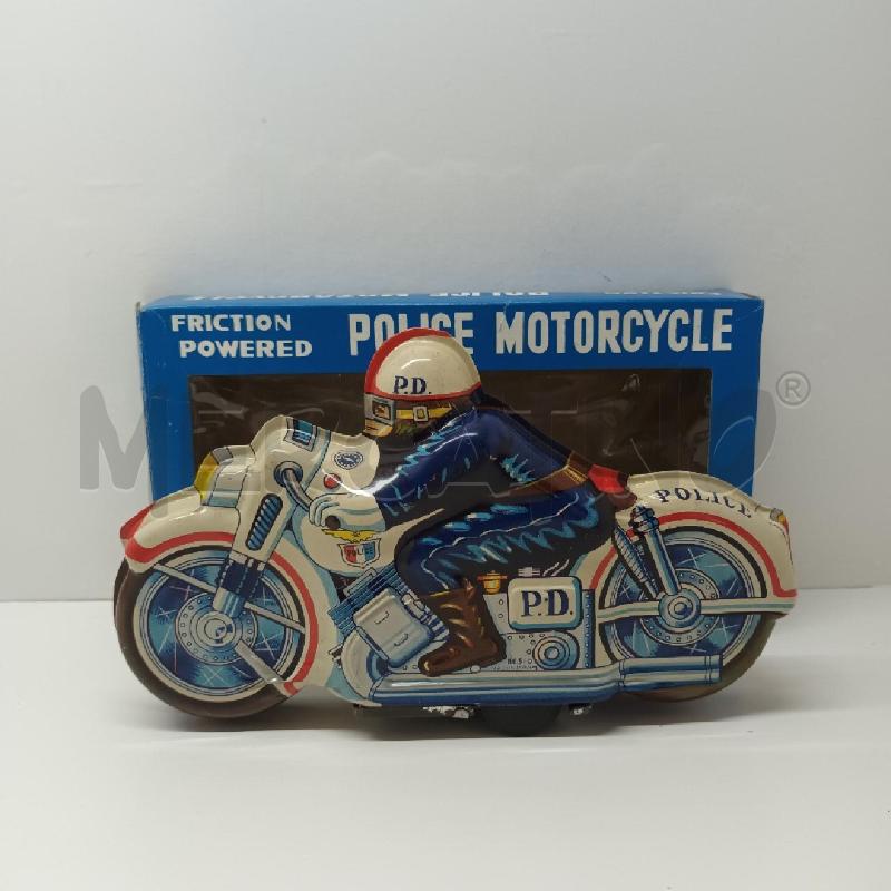 GIOCO DI LATTA POLICE MOTORCYCLE FRIZIONE | Mercatino dell'Usato Napoli 1