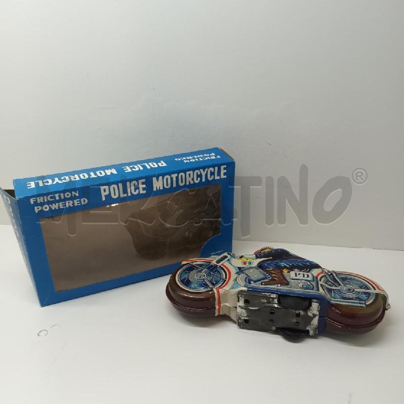 GIOCO DI LATTA POLICE MOTORCYCLE FRIZIONE | Mercatino dell'Usato Napoli 2