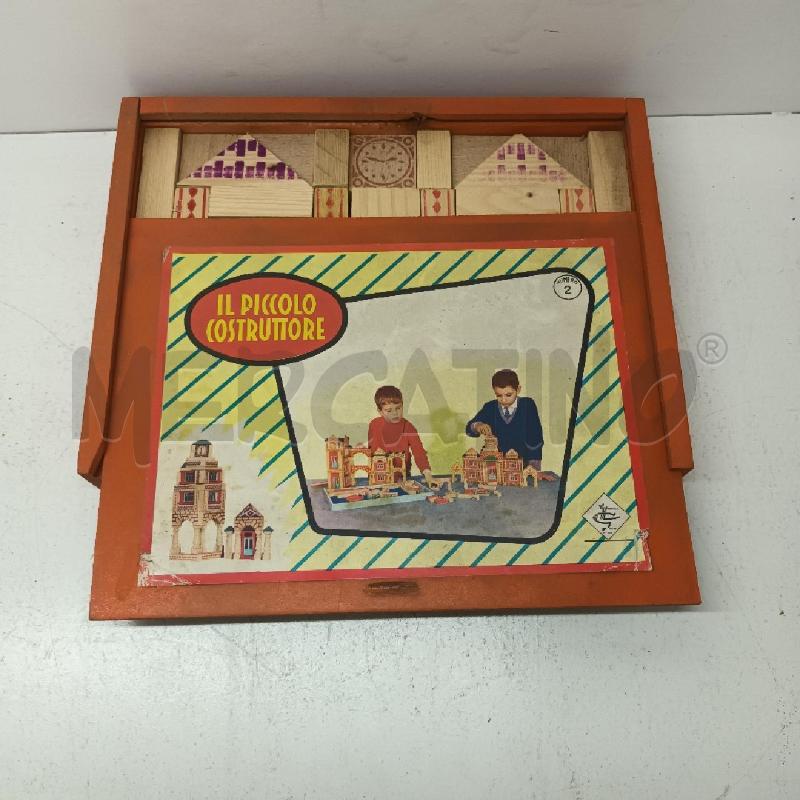 GIOCO LEGNO IL PICCOLO COSTRUTTORE | Mercatino dell'Usato Napoli 2