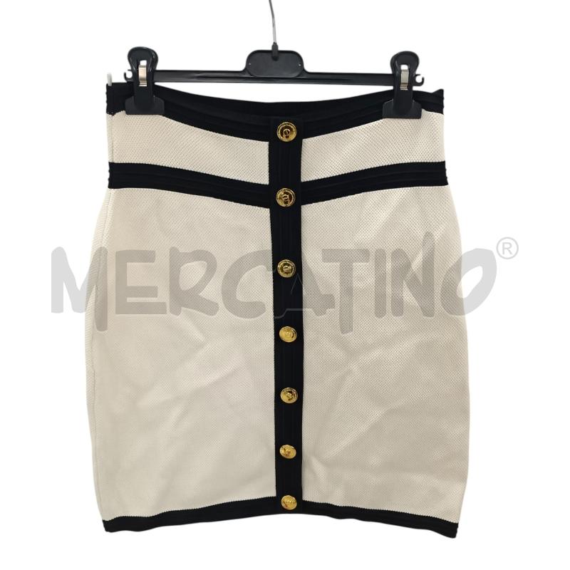 GONNA ELISABETTA FRANCHI BEIGE NERO | Mercatino dell'Usato Napoli 1
