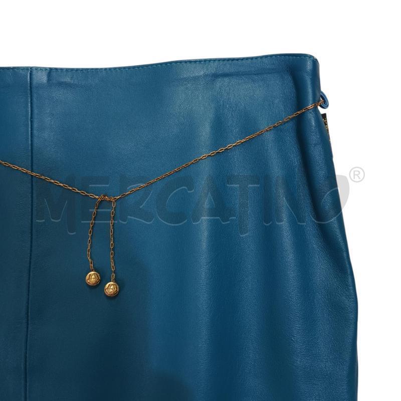GONNA VERSACE PELLE AZZURRA | Mercatino dell'Usato Napoli 2