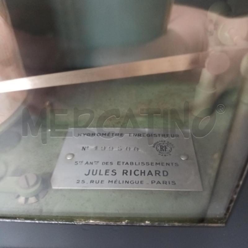 IGROMETRO JULES RICHARD METALLO NERO | Mercatino dell'Usato Napoli 2
