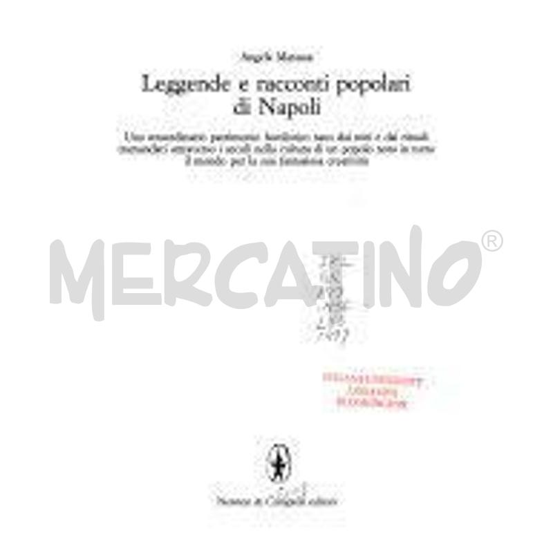 LEGGENDE E RACCONTI POPOLARI DI NAPOLI | Mercatino dell'Usato Napoli 1