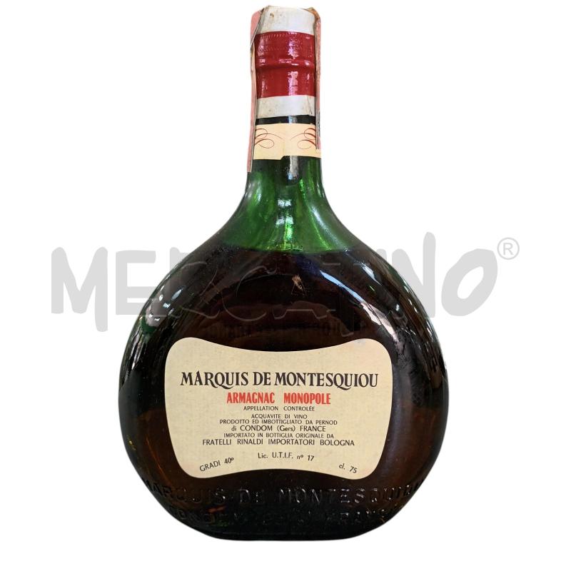 LIQUORE DA COLLEZIONE ARMAGNAC MARQUIS DE MONTESQUIOU | Mercatino dell'Usato Napoli 2