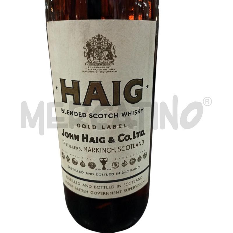 LIQUORE DA COLLEZIONE HAIG | Mercatino dell'Usato Napoli 2