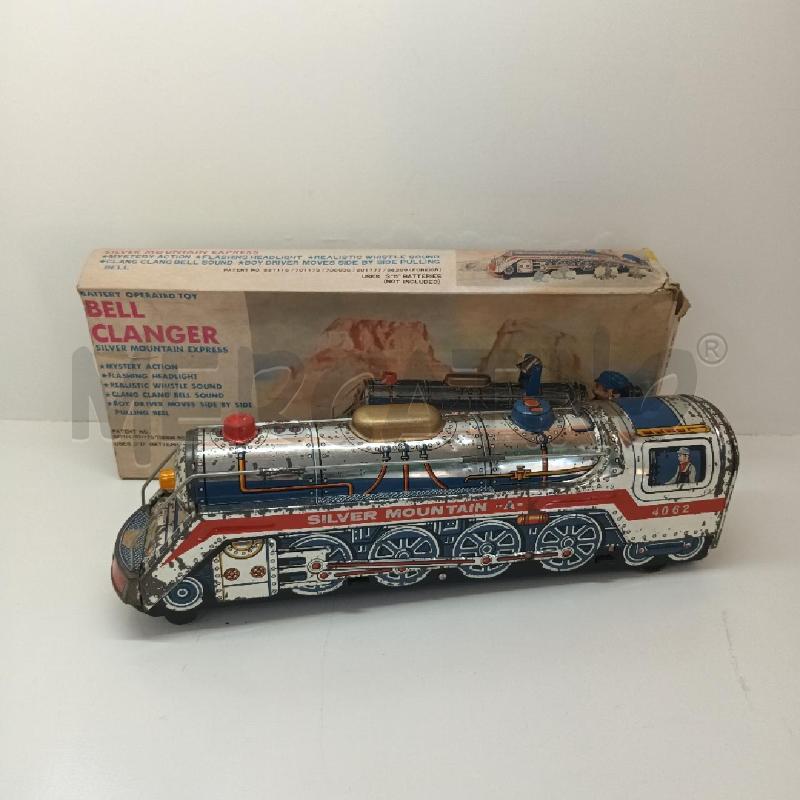 LOCOMOTIVA SILVER MOUNTAIN 4062 BATTERIE | Mercatino dell'Usato Napoli 1