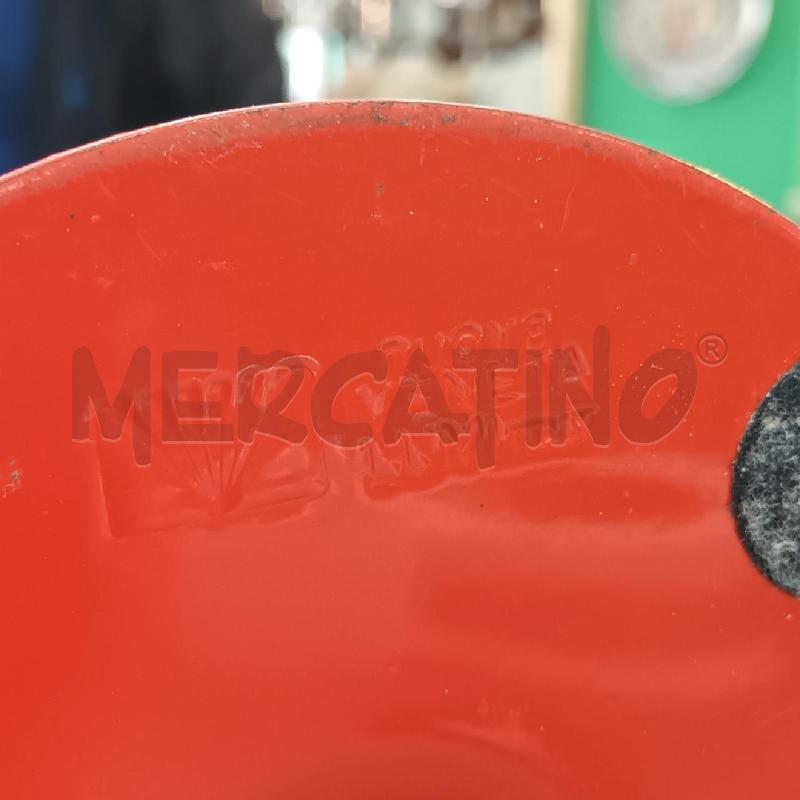 LUME NUOVA VENETA LUMI METALLO ARANCIONE | Mercatino dell'Usato Napoli 5