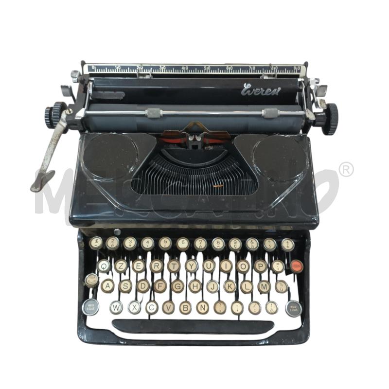 MACCHINA DA SCRIVERE EVEREST MOD 90 NERA  | Mercatino dell'Usato Napoli 4