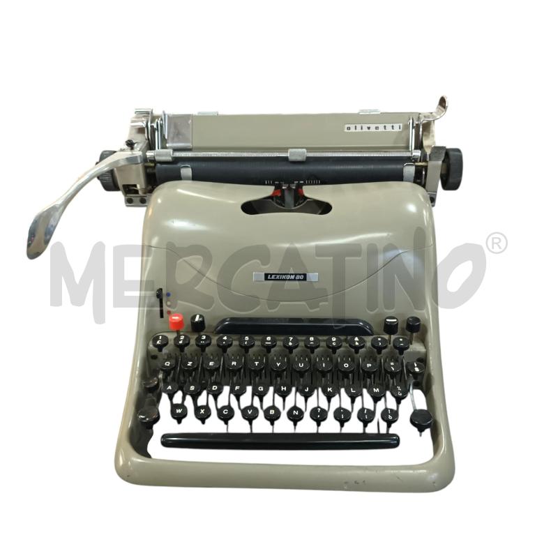 MACCHINA DA SCRIVERE OLIVETTI LEXICON 80 | Mercatino dell'Usato Napoli 1