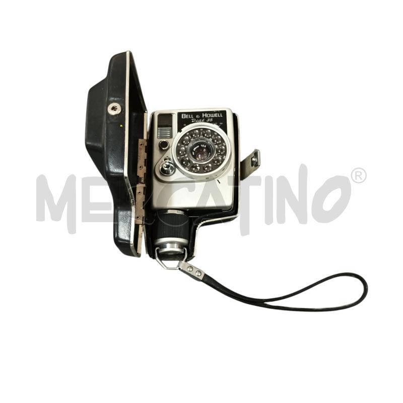 MACCHINA FOTOGRAFICA D'EPOCA BELL & HOWELL METALLO E NERA | Mercatino dell'Usato Napoli 1