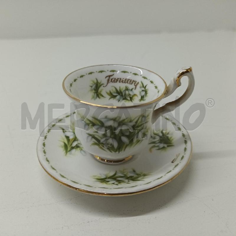 Miniatura Tazza del Mese Royal Albert Gennaio M1M