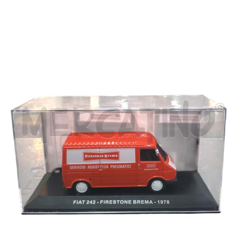 MODELLINO FURGONCINO FIAT 242 FIRESTONE | Mercatino dell'Usato Napoli 1