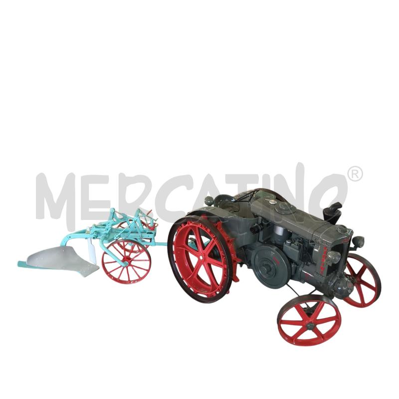 MODELLINO TRATTORE SUPER LANDINI GRIGIO CON ARATRO | Mercatino dell'Usato Napoli 1