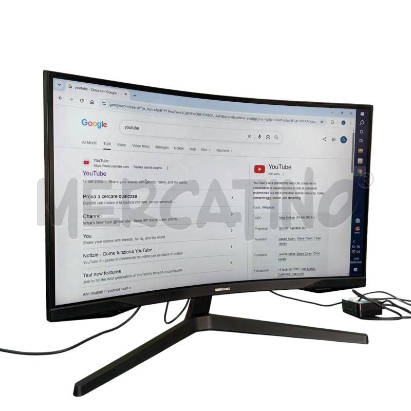 MONITOR SAMSUNG G5 27 | Mercatino dell'Usato Napoli 1