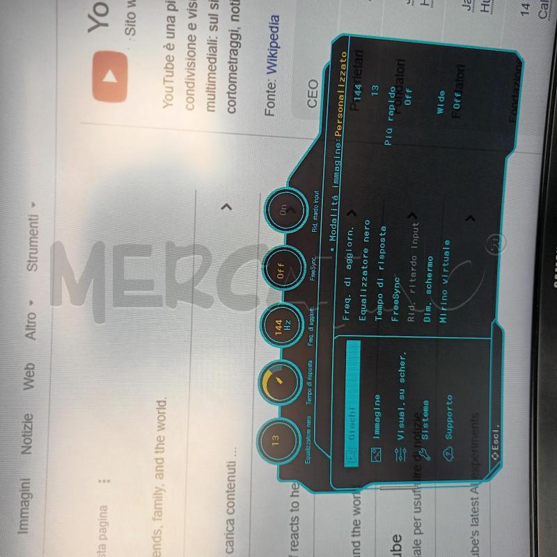 MONITOR SAMSUNG G5 27 | Mercatino dell'Usato Napoli 4