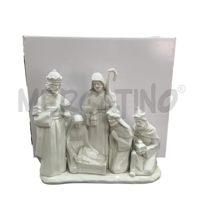 NATIVITA' CERAMICA BIANCA HERVIT | Mercatino dell'Usato Napoli 1