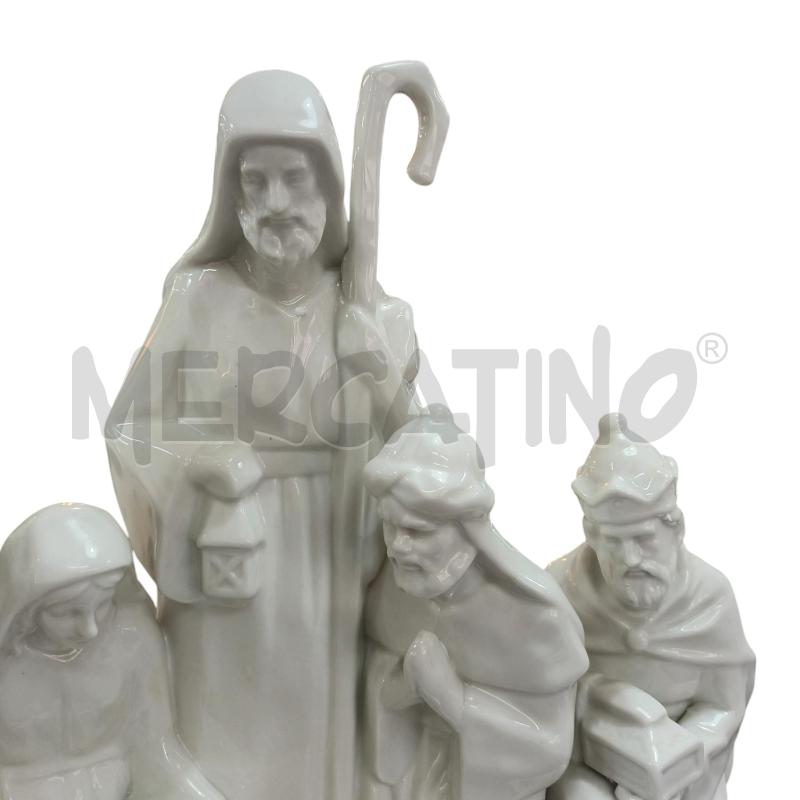 NATIVITA' CERAMICA BIANCA HERVIT | Mercatino dell'Usato Napoli 3