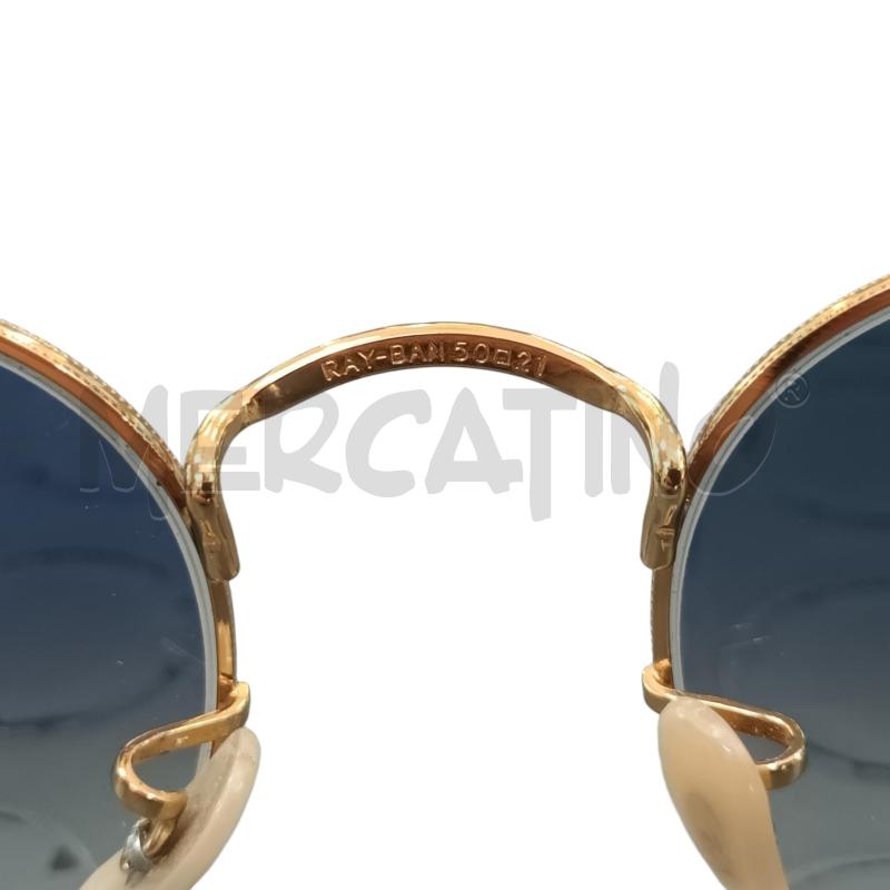 OCCHIALI UOMO RAY BAN MONTATURA DORATA | Mercatino dell'Usato Napoli 2