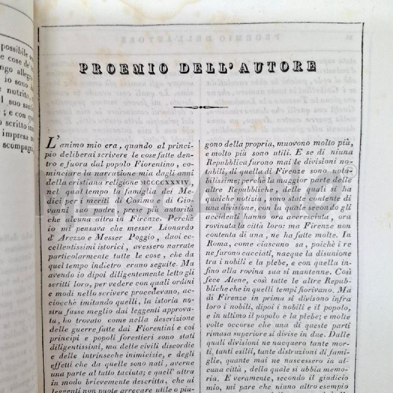 OPERE COMPLETE DI NICOLO' MACCHIAVELLI CITTADINO E SEGRETARIO 1833 | Mercatino dell'Usato Napoli 5