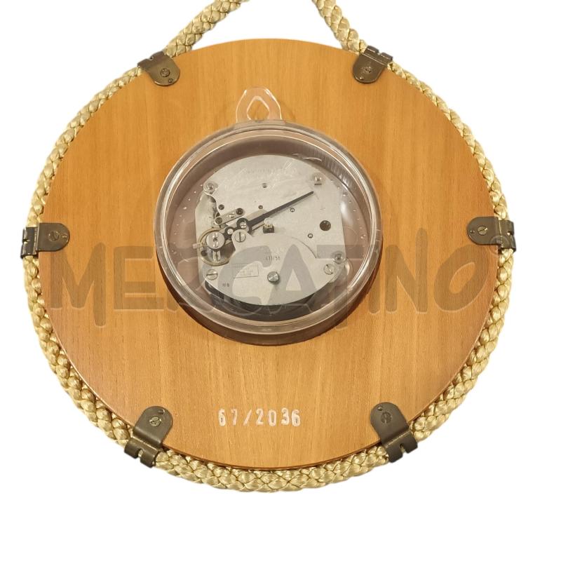 OROLOGIO DA PARETE KIENZLE LEGNO CORDA | Mercatino dell'Usato Napoli 4
