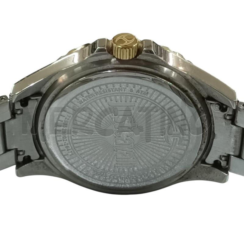 OROLOGIO DA POLSO JUST CAVALLI METALLO E DORATO | Mercatino dell'Usato Napoli 3