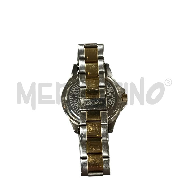OROLOGIO DA POLSO JUST CAVALLI METALLO E DORATO | Mercatino dell'Usato Napoli 4